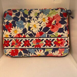 VERA BRADLEY Small Tablet Kindle Sleeve Pouch Case Summer Cottage RETIRED
